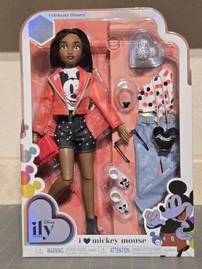 Disney ily "I 🖤 Mickey Mouse" Doll